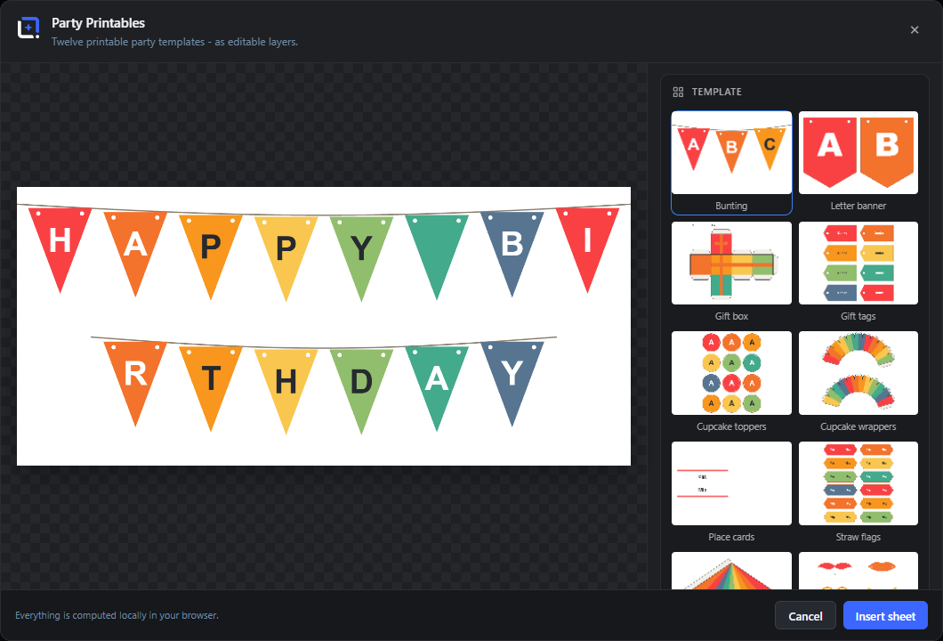 The party Printables (studio)