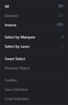 The select menu