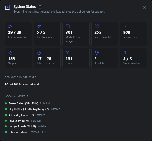 The system Status