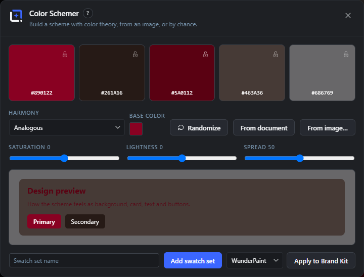 The color Schemer