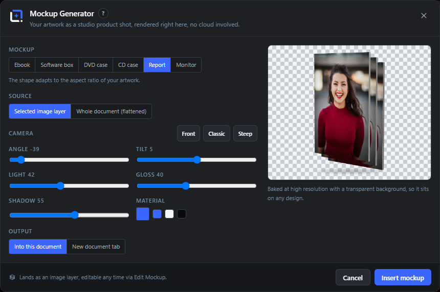 The mockup Generator
